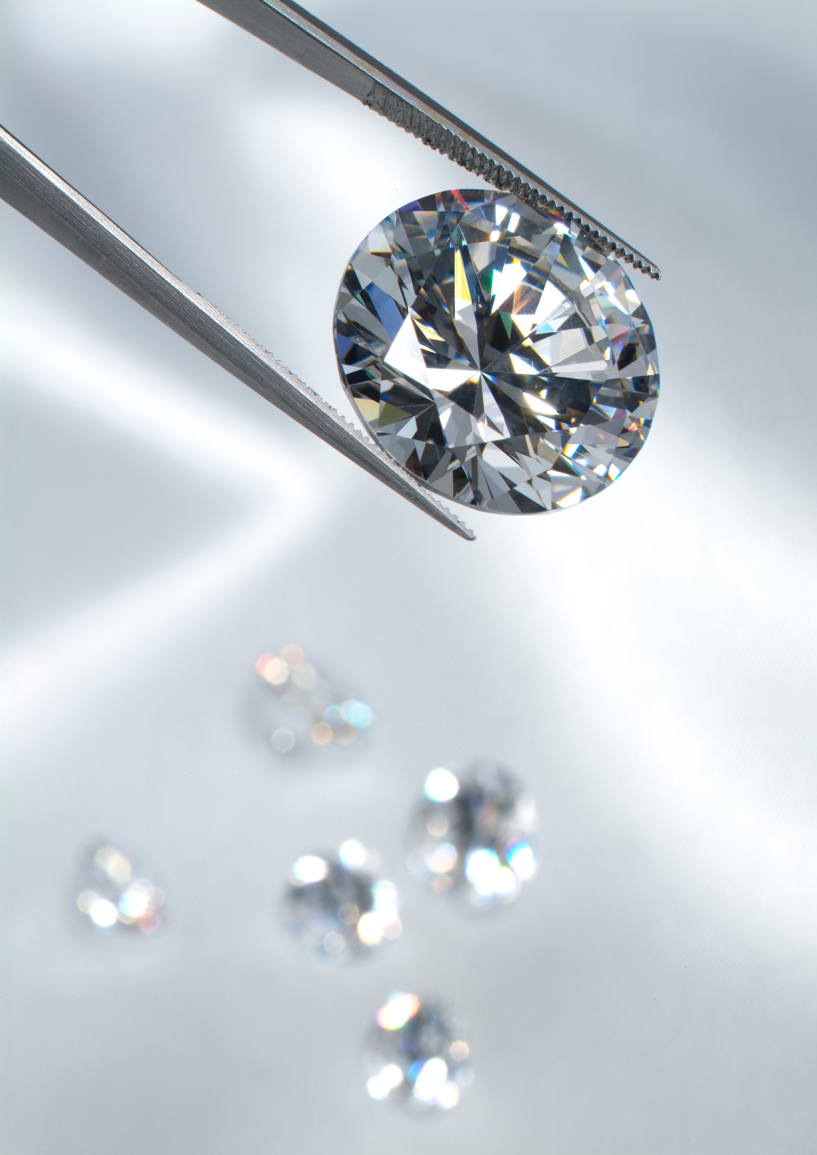 Diamond jewelry holding